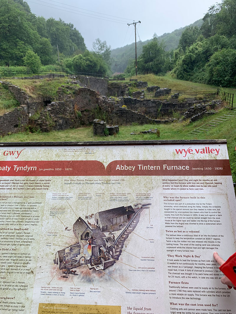 Tintern, Chepstow 365 Steps, Tintern Abbey &#038; Local Industrial History, St Arvans Circular, Welsh Man Walking