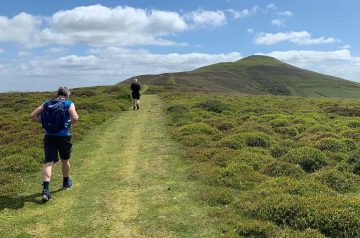 Brecon Beacons, Hiking the Bannanu Brycheiniog / Brecon Beacons, Welsh Man Walking