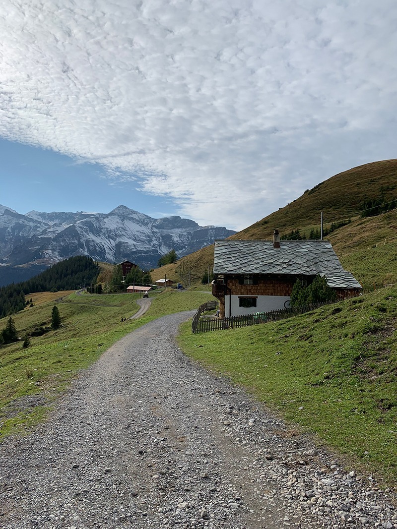 Kleine Scheidegg, Day 3 &#8211; Big hike from Grindelwald up to Kleine Scheidegg (7000ft) then down to Lauterbrunnen, Welsh Man Walking