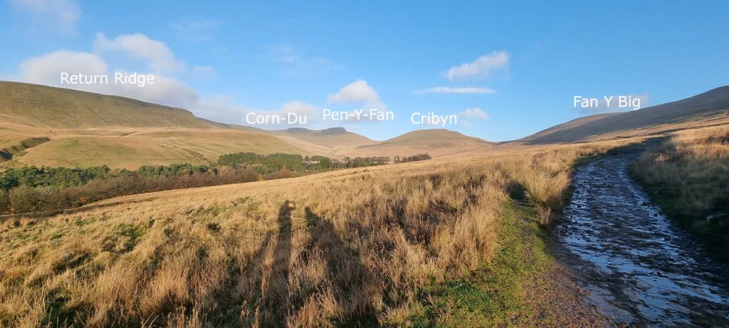 Horseshoe Ridge Walk - Fan-Y-Big, Cribyn, Pen-Y-Fan & Corn-Du
