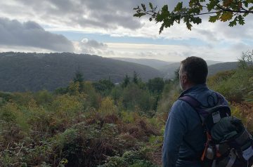, Hiking in Wales, Welsh Man Walking