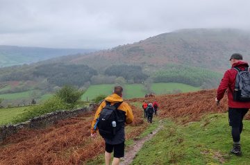 Hiking the Black Mountains, Hiking the Black Mountains, Welsh Man Walking