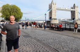 City of London Walk, City of London Walk &#8211; Sky Scrapers, Monuments, Tower of London, Tower Bridge and River Thames, Welsh Man Walking