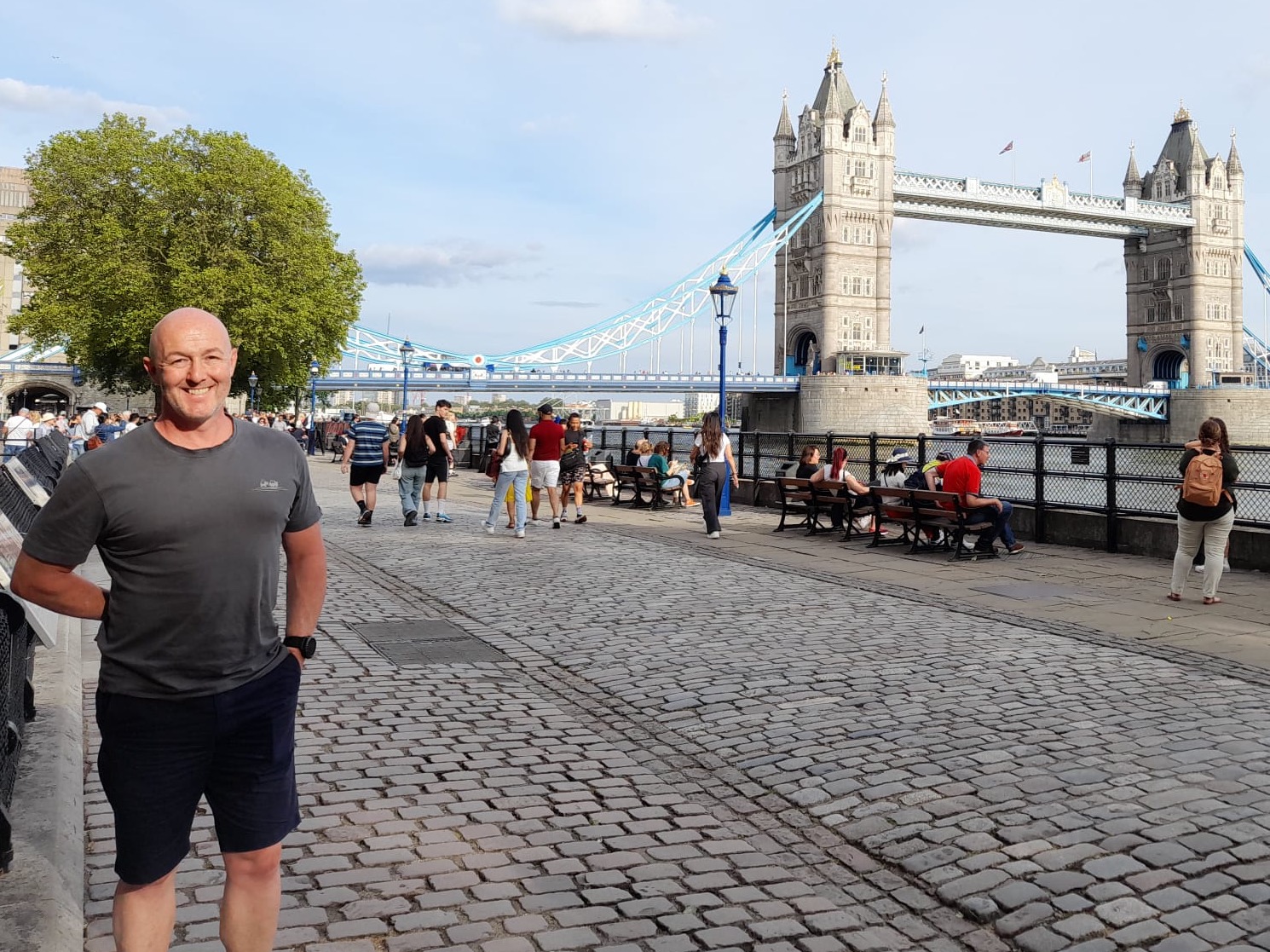 City of London Walk, City of London Walk &#8211; Sky Scrapers, Monuments, Tower of London, Tower Bridge and River Thames, Welsh Man Walking