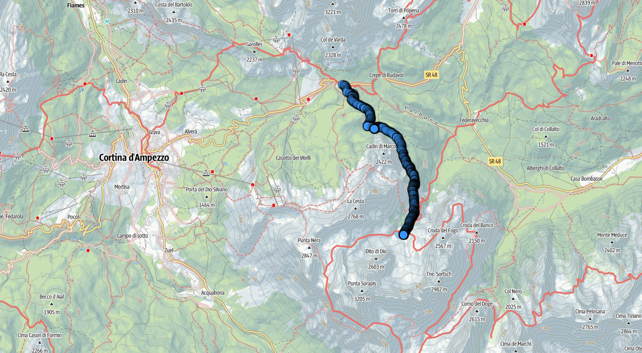 Lago Di Sorapis, Lago Di Sorapis (Lake Sorapis) Circuit Trail &#8211; Hike the Italian Dolomites &#8211; Path 215, Welsh Man Walking