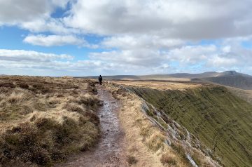 Hiking the Black Mountains, Hiking the Black Mountains, Welsh Man Walking