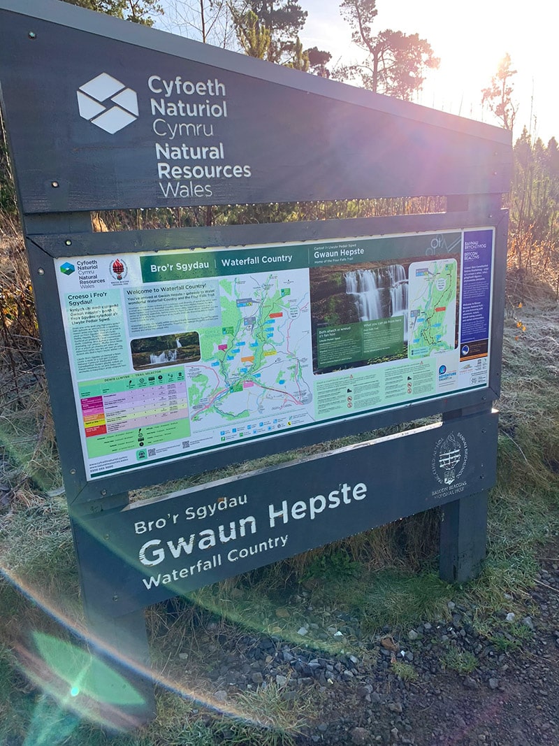 4 Waterfalls Walk, 4 Waterfalls Walk from Gwaun Hepste Car Park &#8211; Brecon Beacons National Park, Welsh Man Walking