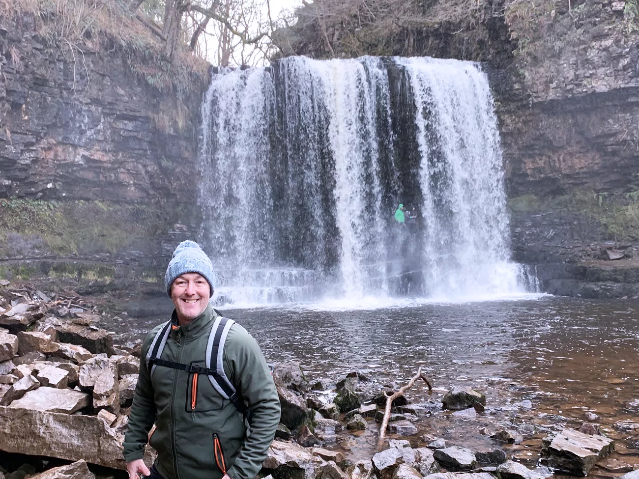 4 Waterfalls Walk, 4 Waterfalls Walk from Gwaun Hepste Car Park &#8211; Brecon Beacons National Park, Welsh Man Walking