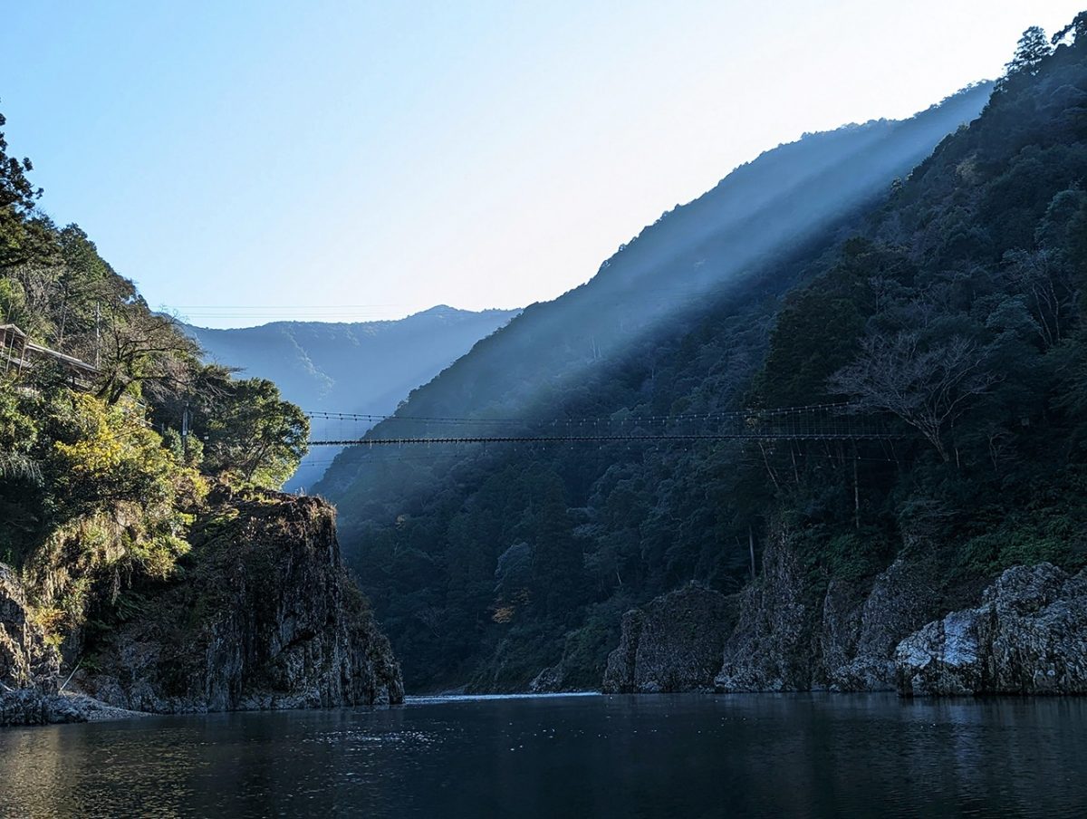 Ridge views on the Kohechi route
