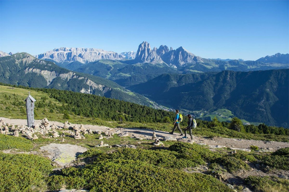 Resciesa plateau above Ortisei