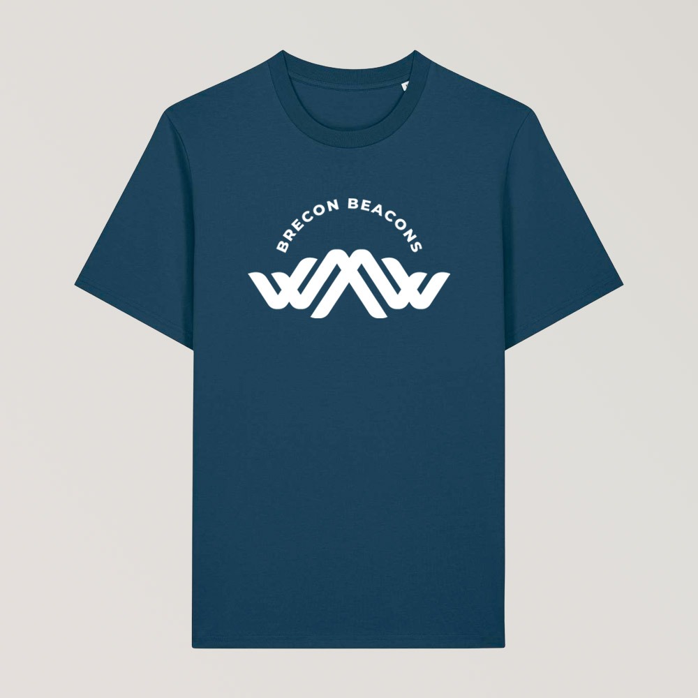 Bannau Brycheiniog Unisex Teal Tour Tee