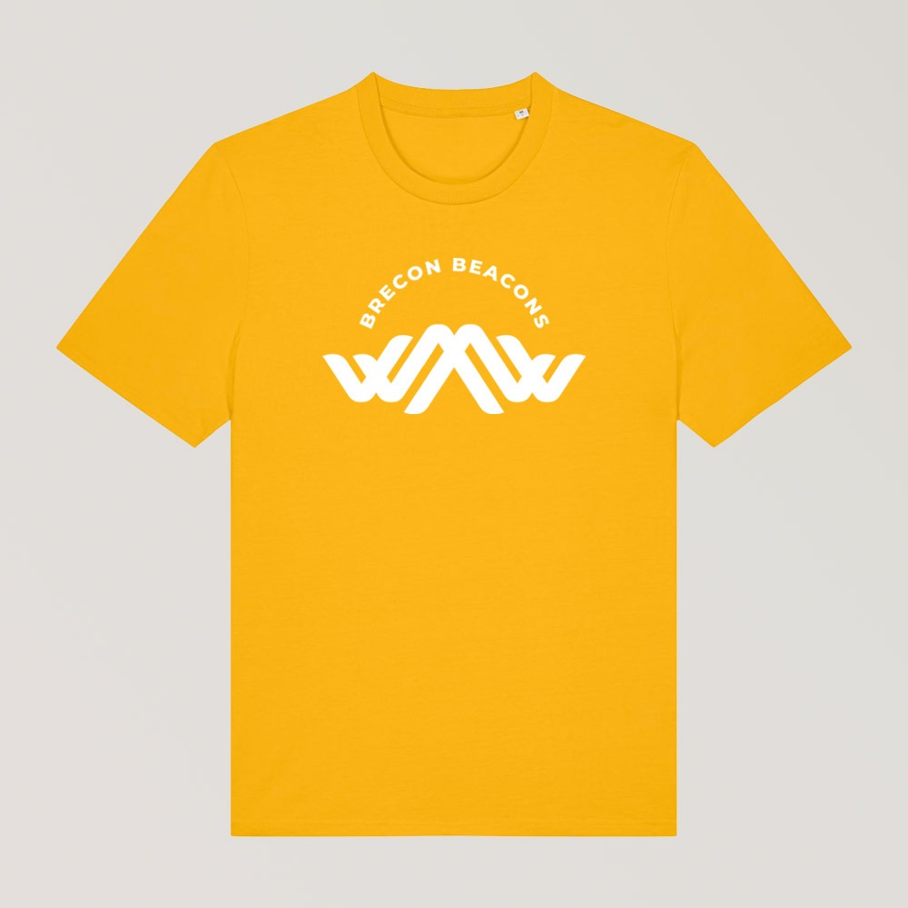 Bannau Brycheiniog Unisex Spectra Yellow Tour Tee